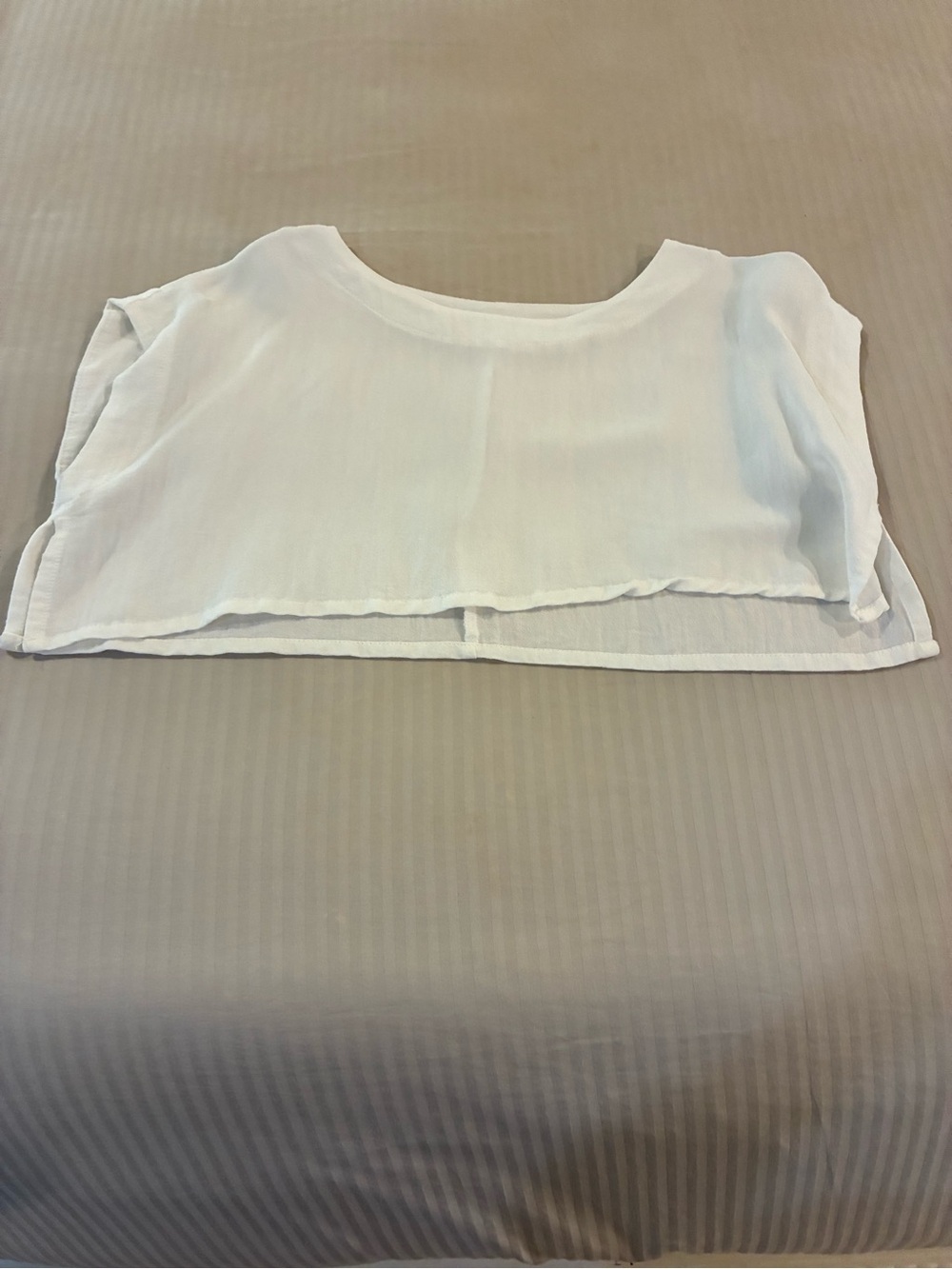 Mable white skirt set